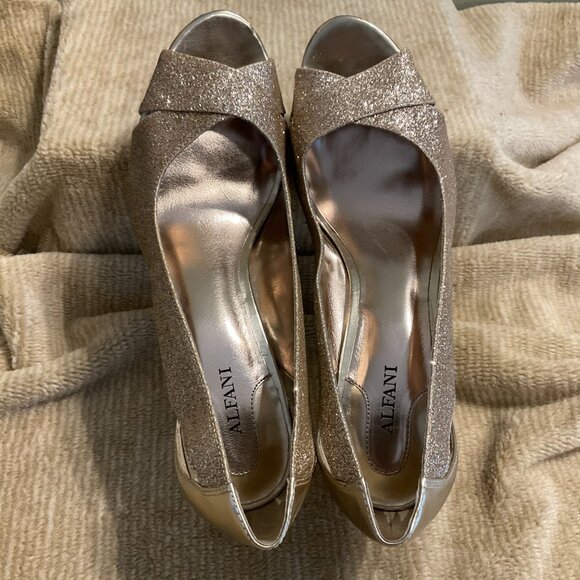 ALFANI Evening Sandal Heels - Size 9M Shoes - Picture 2 of 8